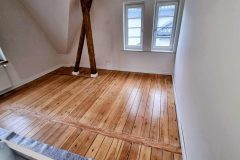 Holzfußbodenaufarbeitung