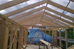 Wohnraumerweiterung mit Holzrahmenbau