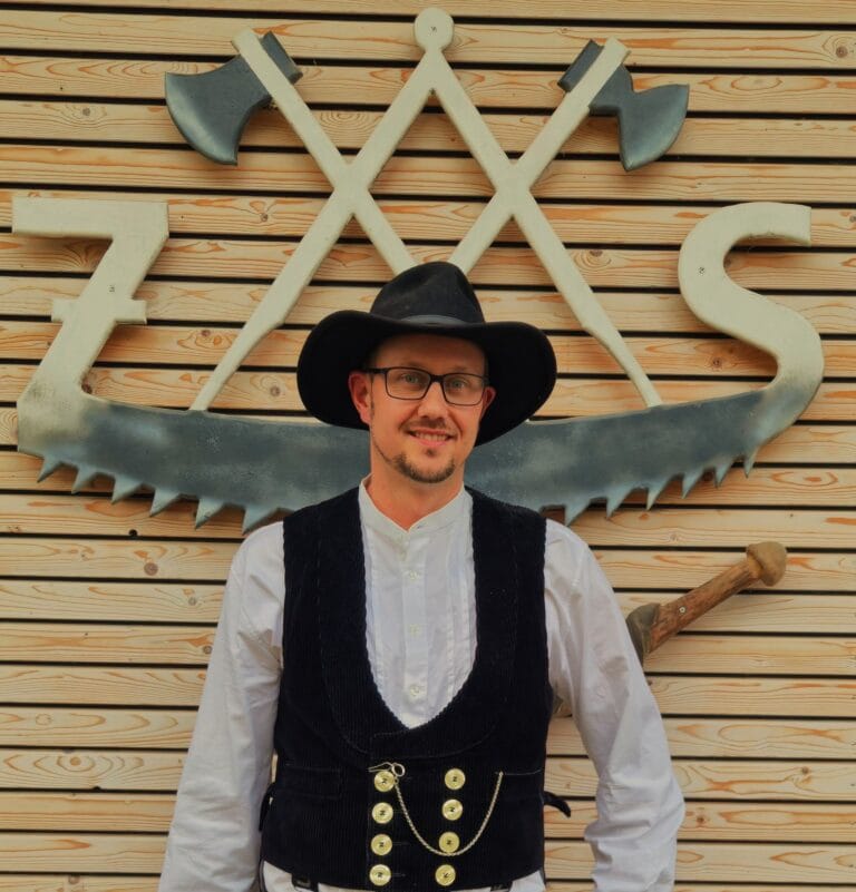 Zimmermeister Matthias Stange, Inhaber der Zimmerei Stange in Kiel-Meimersdorf